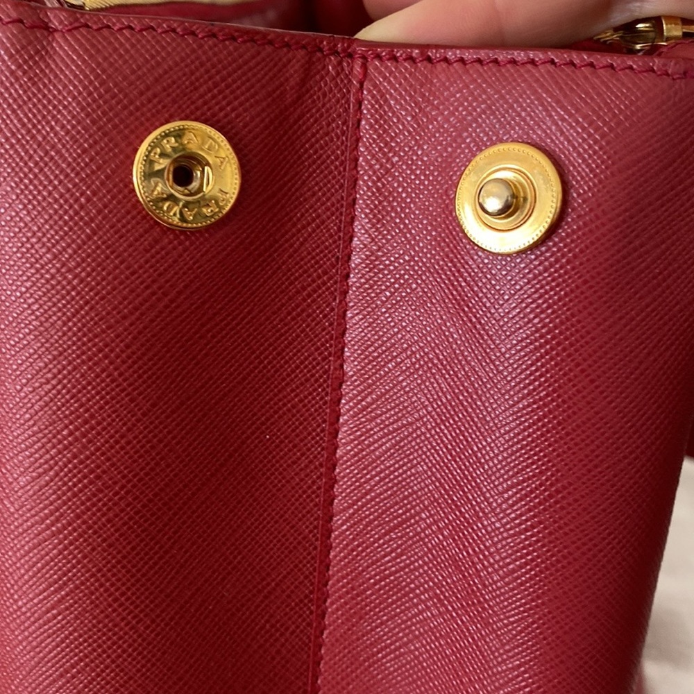 PRADA Saffiano Lux Large Galleria Double Zip Tote - Picture 5 of 14